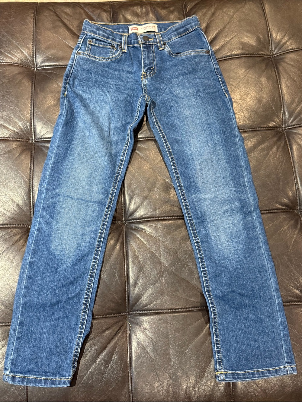 Levi's Blue Slim Straight Youth Jeans